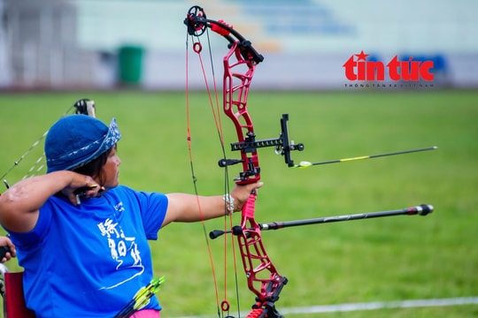 Sôi nổi bộ môn bắn cung tại giải Thể thao người khuyết tật toàn quốc 2025