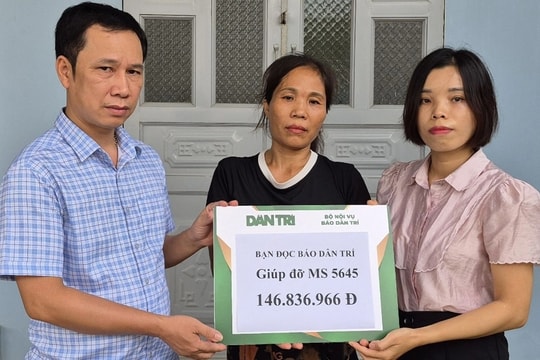 Bạn đọc báo Dân trí tiếp thêm hy vọng đến nam sinh mắc bệnh hiểm nghèo