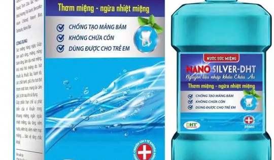 Thu hồi loại nước súc miệng của Công ty CP Dược phẩm Hà Tây