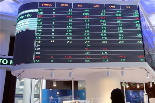 VN-Index tăng nhẹ, cổ phiếu dầu khí dẫn sóng