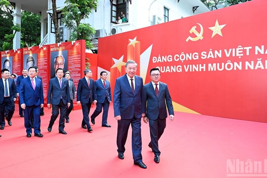 Tổng Bí thư Tô Lâm dự Lễ khai trương Trang thông tin điện tử 'Đảng Cộng sản Việt Nam - Đại hội XIV'