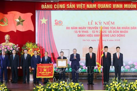 Xây dựng Tòa án gần dân, phục vụ dân, vững bước vào kỷ nguyên mới
