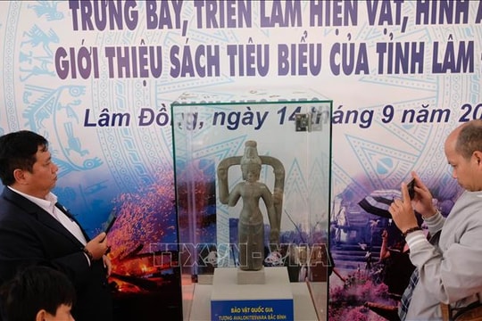 Lâm Đồng công bố Bảo vật Quốc gia tượng Avalokitesvara Bắc Bình
