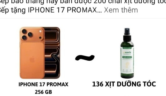 Các nhãn hàng đua nhau quy đổi sản phẩm ra iPhone 17