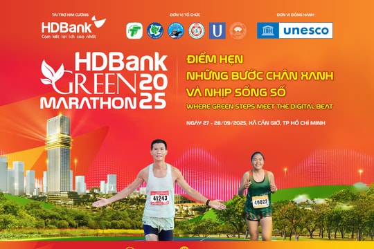 HDBank Green Marathon 2025 - điểm hẹn của những bước chân xanh và nhịp sống số