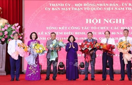Hà Nội cảm ơn các tập thể, cá nhân làm nên dấu ấn lịch sử tại lễ kỷ niệm 80 năm Quốc khánh 2/9