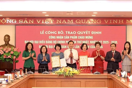 TTXVN công bố sản phẩm chào mừng Đại hội Đảng bộ Chính phủ và Đại hội XIV của Đảng