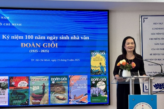 Kỷ niệm 100 năm ngày sinh nhà văn Đoàn Giỏi