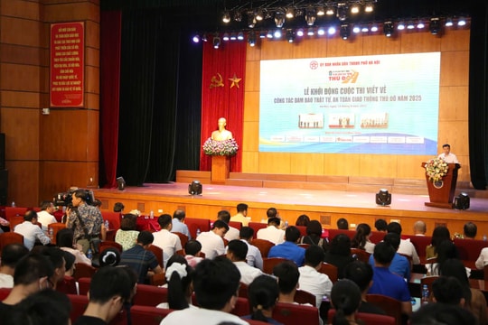 Tuổi trẻ Thủ đô lan tỏa thông điệp 'Vì An toàn giao thông' năm 2025