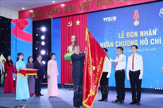 Lời cảm ơn của Thông tấn xã Việt Nam