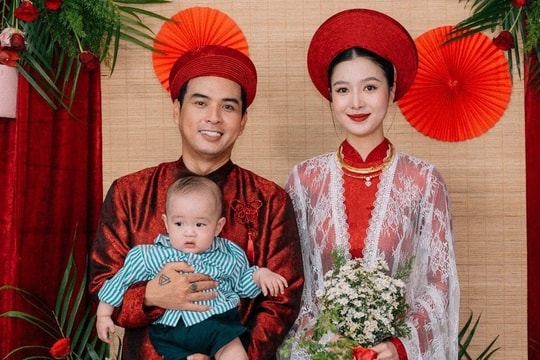 Lễ vu quy của Hồ Quang Hiếu và vợ cao 1,8 m