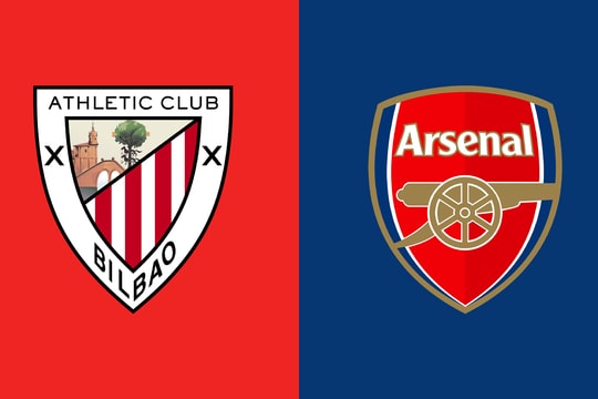 Trực tiếp bóng đá Athletic Bilbao vs Arsenal, giải Champions League 2025-2026