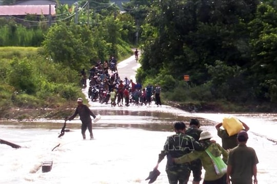 Người dân xã Ia Pa mong sớm có cây cầu kiên cố để không bị cô lập trong mùa mưa lũ