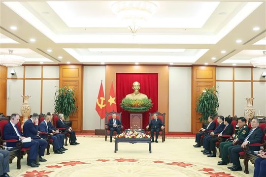 Tổng Bí thư Tô Lâm tiếp Trợ lý Tổng thống Nga, Chủ tịch Hội đồng Biển Liên bang Nga