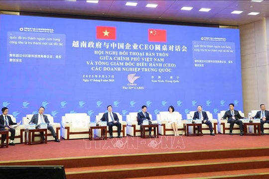 Phó Thủ tướng Mai Văn Chính dự Hội nghị CAEXPO lần thứ 22 tại Trung Quốc