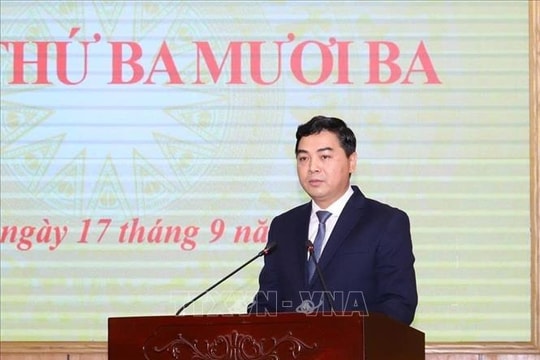 Ông Nguyễn Hoài Anh được bầu giữ chức Chủ tịch UBND tỉnh Thanh Hóa
