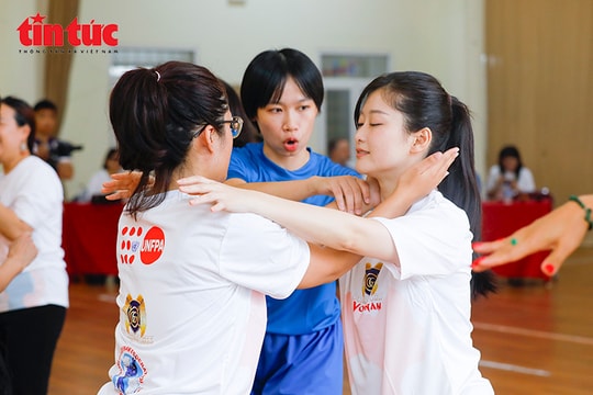 Võ thuật Vovinam lan tỏa sức mạnh bảo vệ phụ nữ qua chương trình Guardian Girls
