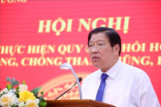 Phối hợp hình thành cơ chế phòng ngừa để 'không thể' tham nhũng, lãng phí, tiêu cực