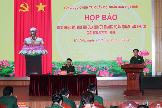 Sẽ có 720 đại biểu tham dự Đại hội thi đua Quyết thắng toàn quân lần thứ XI