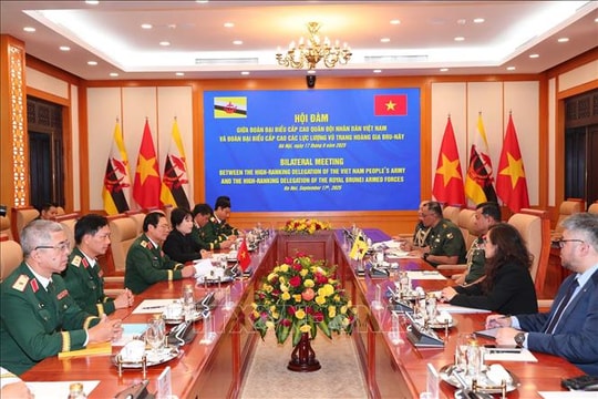 Tổng Tham mưu trưởng Quân đội nhân dân Việt Nam hội đàm với Tư lệnh Quân đội Hoàng gia Brunei