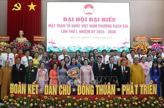 Đại hội MTTQ Việt Nam phường Rạch Giá: Giải quyết những vấn đề phát sinh ngay từ cơ sở