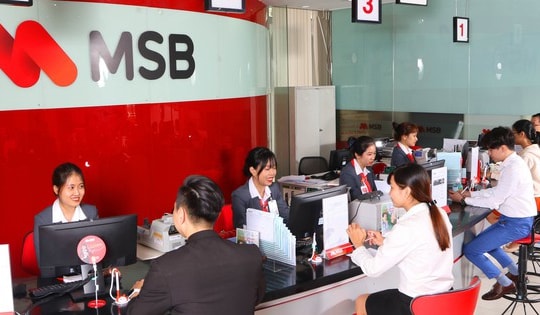 MSB nâng vốn điều lệ lên 31.200 tỷ đồng