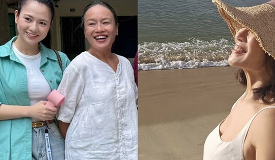 Vẻ ngoài mộc mạc của nghệ sĩ Tú Oanh 'Gió ngang khoảng trời xanh'