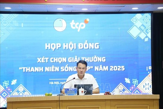Sẽ tuyên dương 15 gương 'Thanh niên sống đẹp' năm 2025