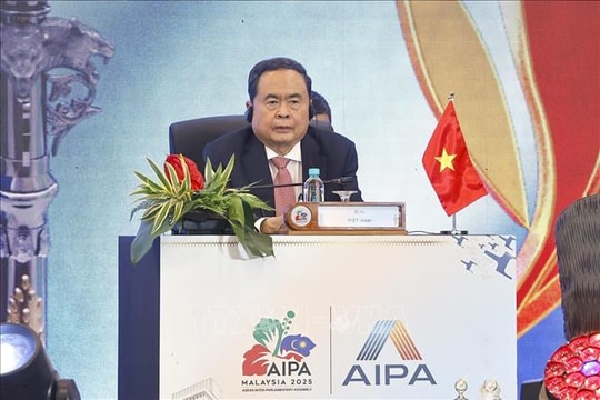 Chủ tịch Quốc hội Trần Thanh Mẫn phát biểu tại Phiên toàn thể thứ nhất Đại hội đồng AIPA-46