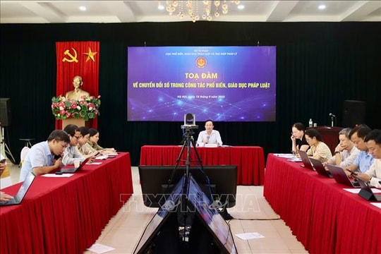 Thúc đẩy ứng dụng chuyển đổi số trong công tác phổ biến, giáo dục pháp luật