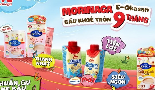 Cải tiến mới tiện lợi, siêu ngon, chuẩn gu mẹ bầu từ Morinaga E-Okasan
