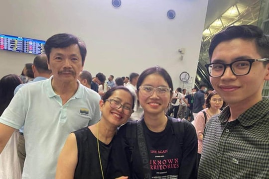 Hai con của NSND Trung Anh: Con trai làm IT, con gái nhận học bổng tiến sĩ ở Mỹ