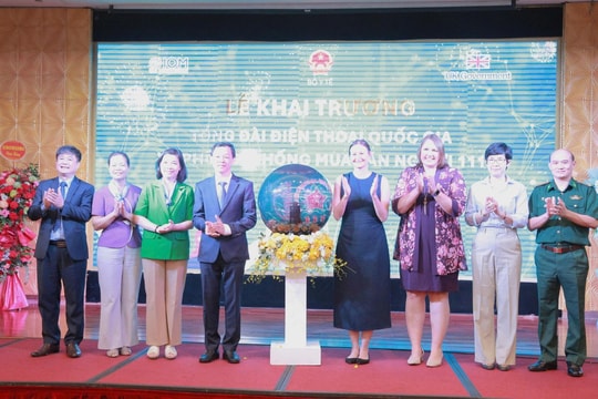 Khai trương Tổng đài 111 về phòng, chống mua bán người