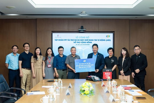 Khởi động dự án máy khử rung tim tự động cho cộng đồng đầu tiên tại Việt Nam