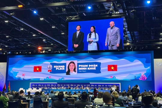 Học sinh Việt Nam giành giải Nhì cuộc thi viết thư Quốc tế UPU lần thứ 54