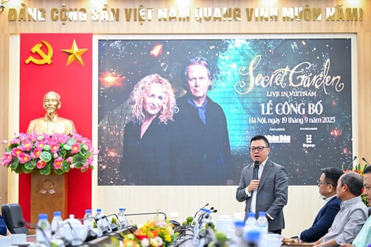 Ban nhạc huyền thoại Secret Garden lần đầu biểu diễn tại Việt Nam