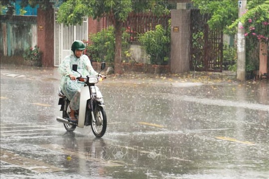Dự báo từ Nam Quảng Trị đến Lâm Đồng và Nam Bộ cục bộ có mưa rất to