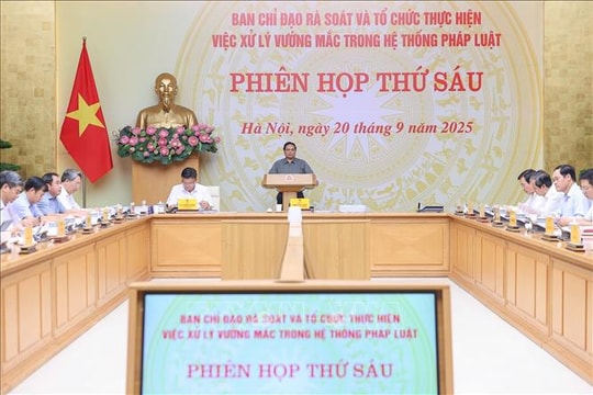 Thủ tướng Phạm Minh Chính: Yêu cầu đạt 3 mục tiêu trong rà soát, xử lý vướng mắc trong hệ thống pháp luật