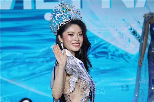 Nguyễn Thanh Thảo đăng quang Hoa hậu Đại dương Việt Nam 2025