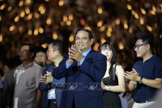 Thủ tướng Phạm Minh Chính dự đại nhạc hội 'V Fest – Vietnam Today'