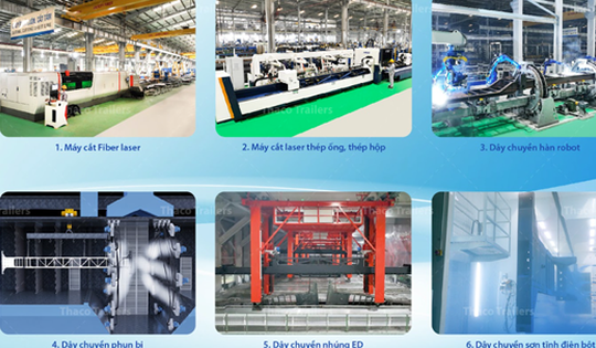 Thaco Trailers – Thương hiệu sơ mi rơ moóc uy tín tại Việt Nam