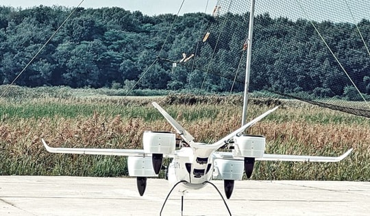 CT UAV bay thử thành công UAV vận tải tại sân bay Hàn Quốc