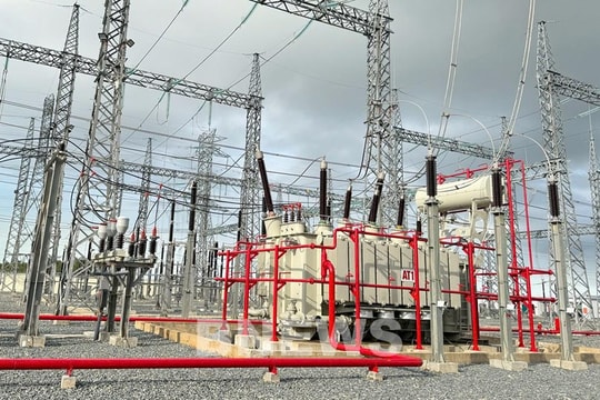 Đóng điện trạm biến áp 220kV Vũng Áng, sẵn sàng hòa lưới nguồn nhiệt điện