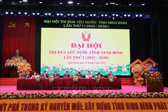 Phó Chủ tịch nước Võ Thị Ánh Xuân: Các phong trào thi đua tạo động lực mới để Ninh Bình phát triển