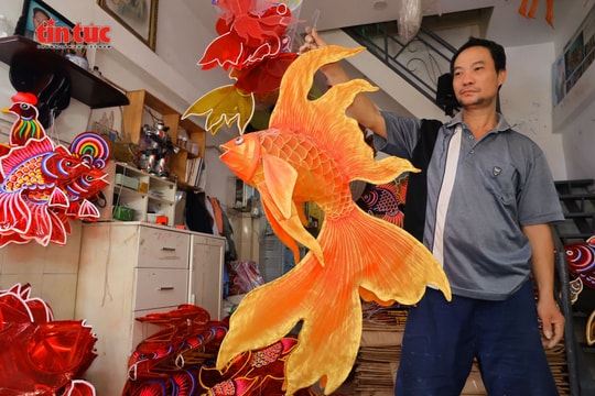 Làng lồng đèn truyền thống giữ hồn Trung thu Việt