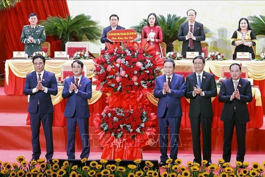 Chủ tịch Quốc hội dự Đại hội đại biểu Đảng bộ tỉnh Khánh Hòa lần thứ nhất