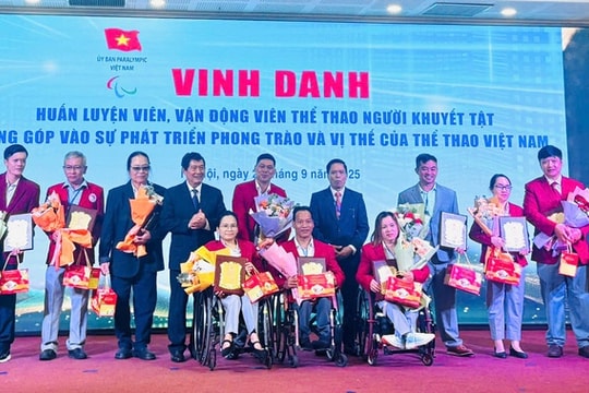Kỷ niệm 30 năm Paralympic Việt Nam: Mở rộng cánh cửa hòa nhập cho người khuyết tật