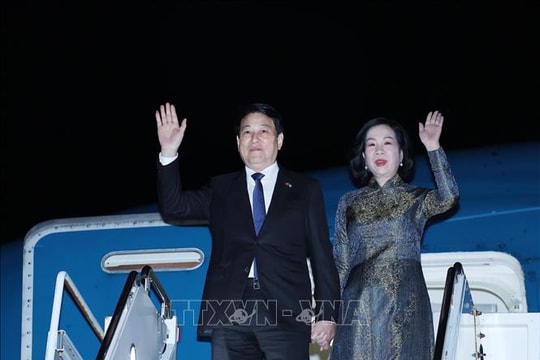 Chủ tịch nước Lương Cường đến New York tham dự tuần lễ cấp cao ĐHĐ LHQ khóa 80