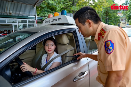 Hà Nội tổ chức thêm hội đồng thi sát hạch lái xe phía Tây Bắc