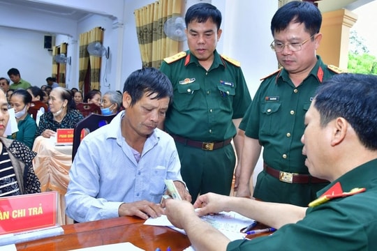 Hơn 2,6 tỷ đồng chi trả trợ cấp một lần đến người có công tỉnh Nghệ An